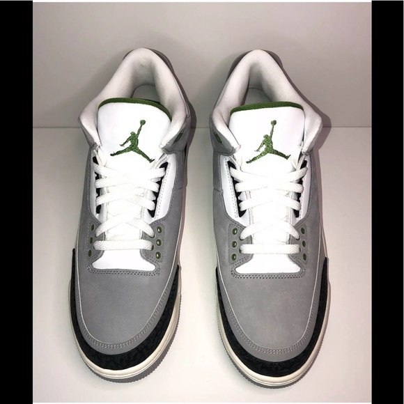 ❌SOLD❌Nike Air Jordan 3 Retro ChlorophyllMenSZ10.5 - Picture 5 of 8